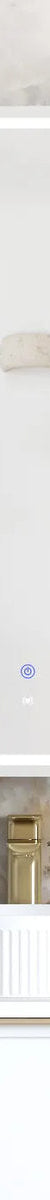 Otti LED Newport 900x450 White Shaving Cabinet - Premium Edition