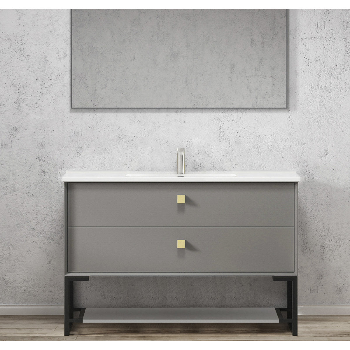 Otti Leg Boston 1200X450 Matte Grey
