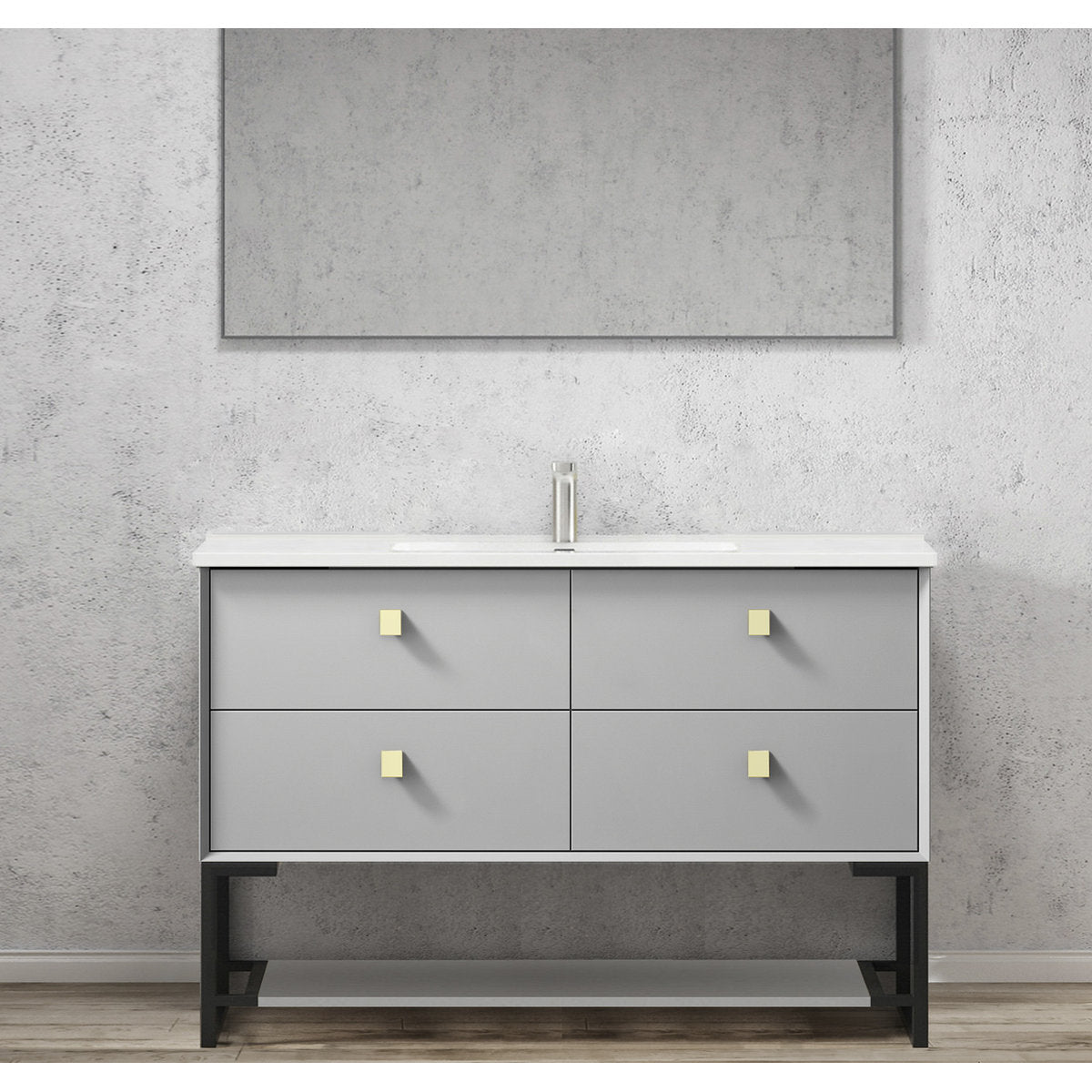 Otti Leg Boston 1200X450 Matte Light Grey