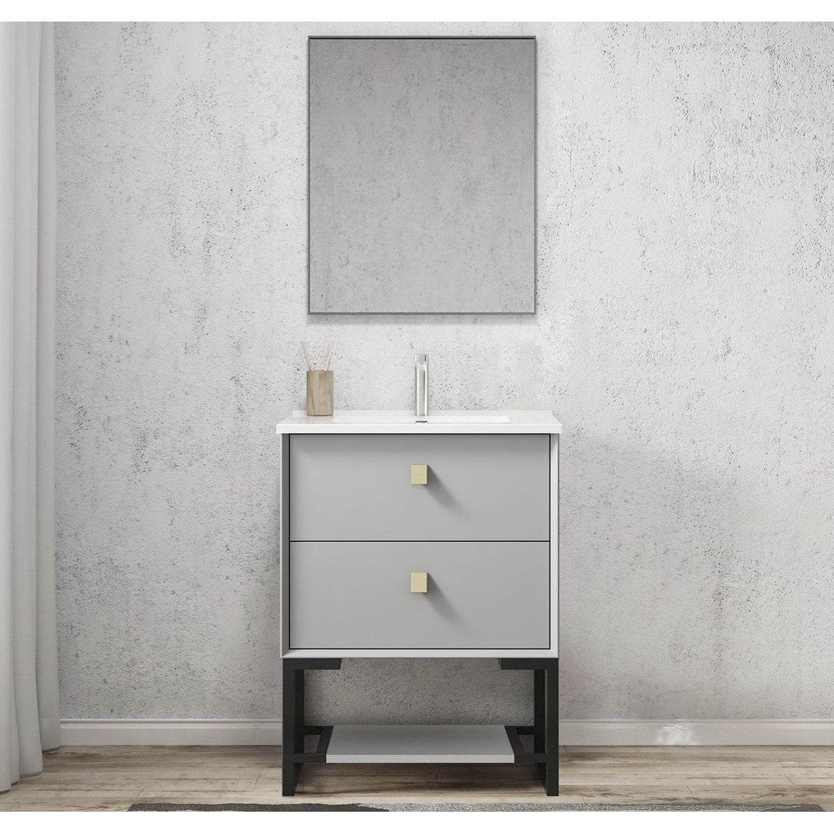 Otti Leg Boston 600X450 Matte Light Grey