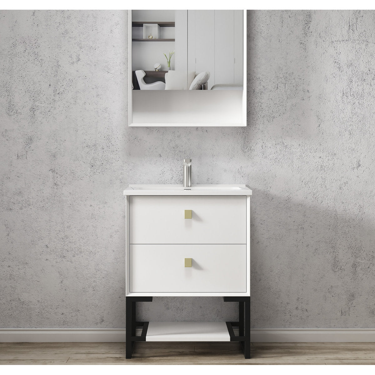 Otti Leg Boston 600X450 Matte White