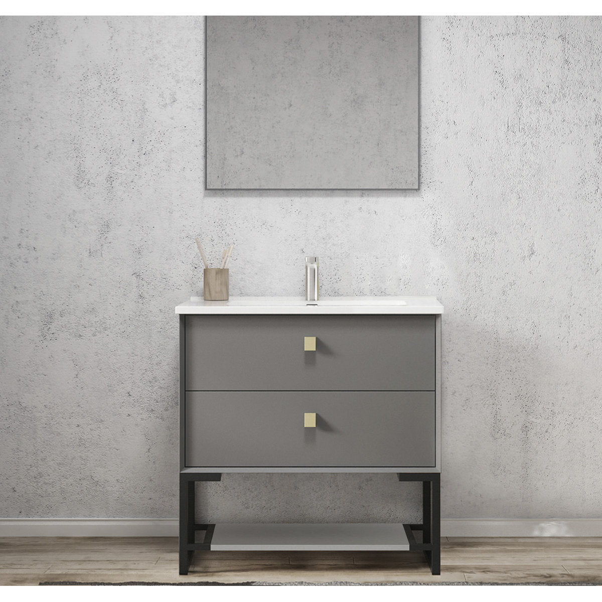 Otti Leg Boston 750X450 Matte Grey