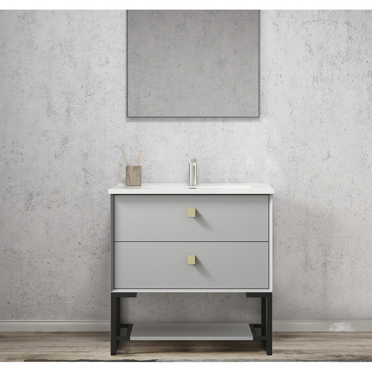 Otti Leg Boston 750X450 Matte Light Grey