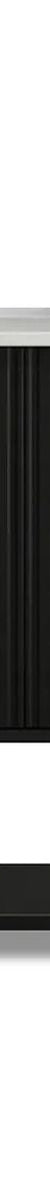 Otti Leg Marlo 1500X450 Matte Black - (Leg Only)