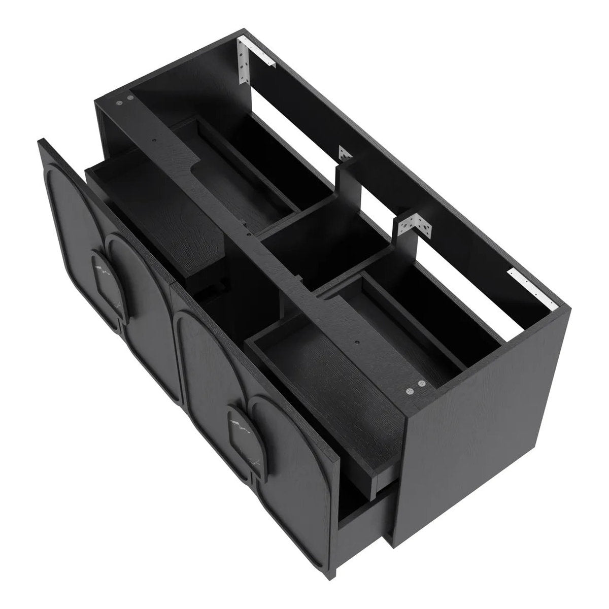 Laguna Mark II Black Oak 1200X460 Wall Hung Vanity
