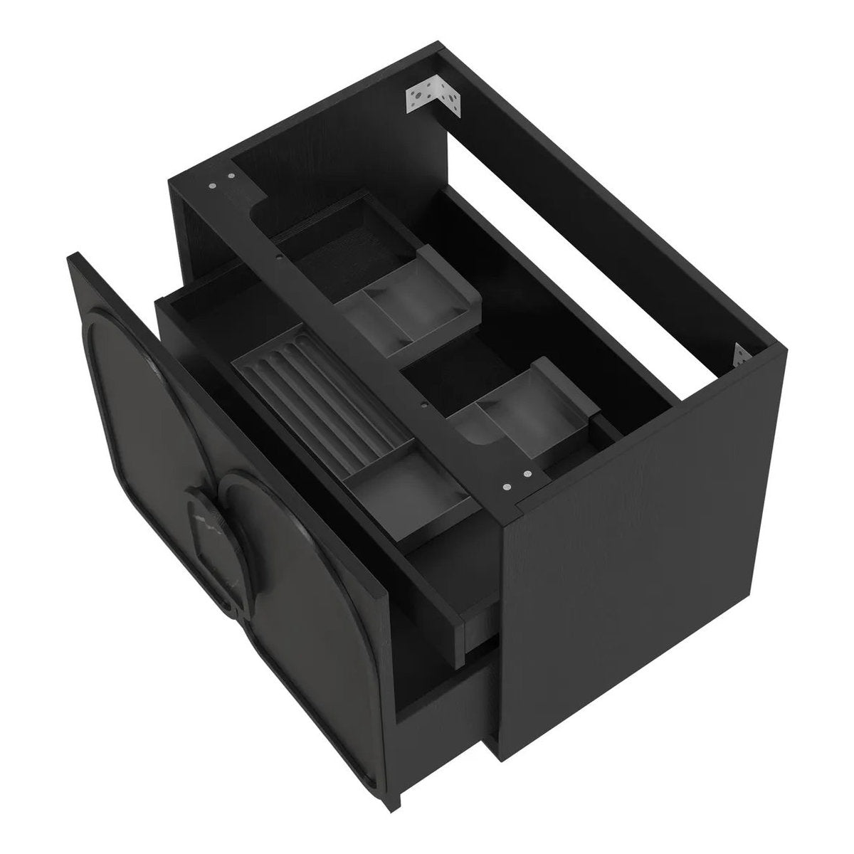 Laguna Mark II Black Oak 750X460 Wall Hung Vanity