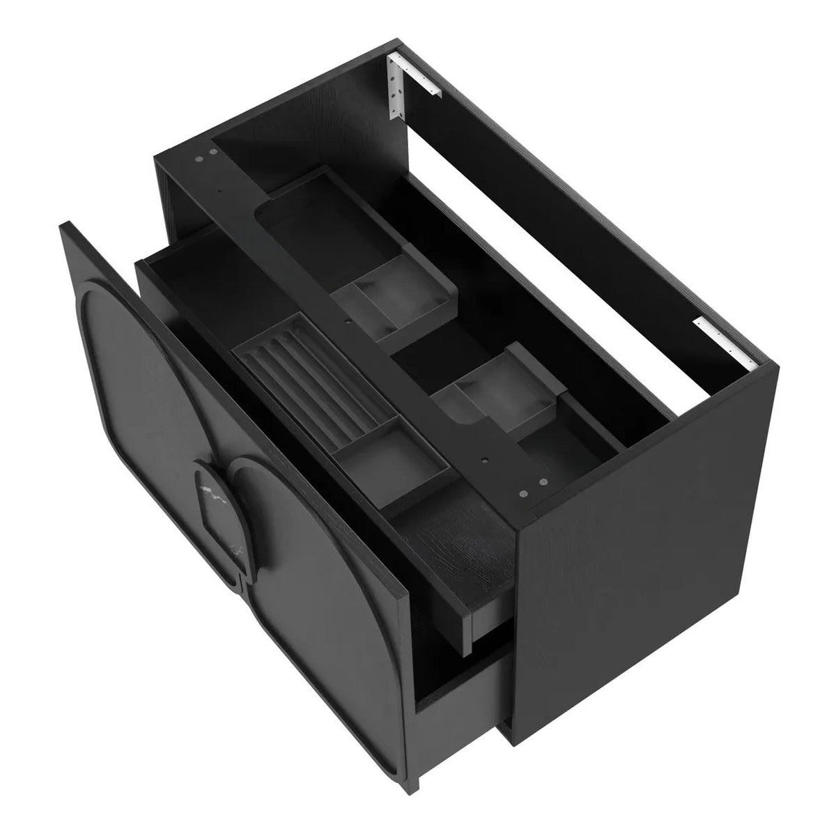 Laguna Mark II Black Oak 900X460 Wall Hung Vanity