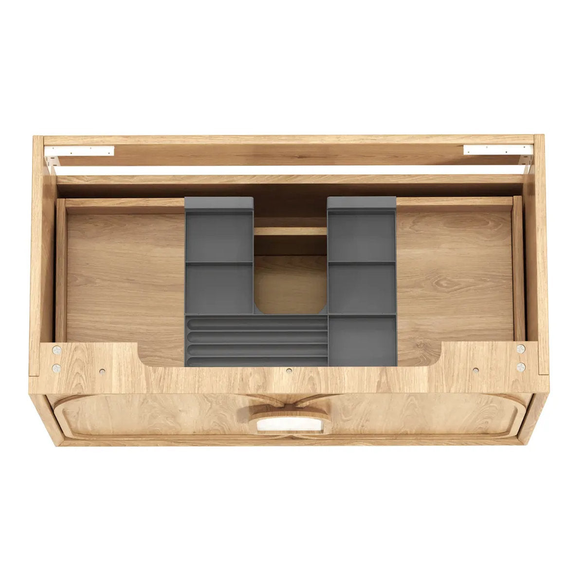 Laguna Mark II Woodland Oak 900X460 Wall Hung Vanity