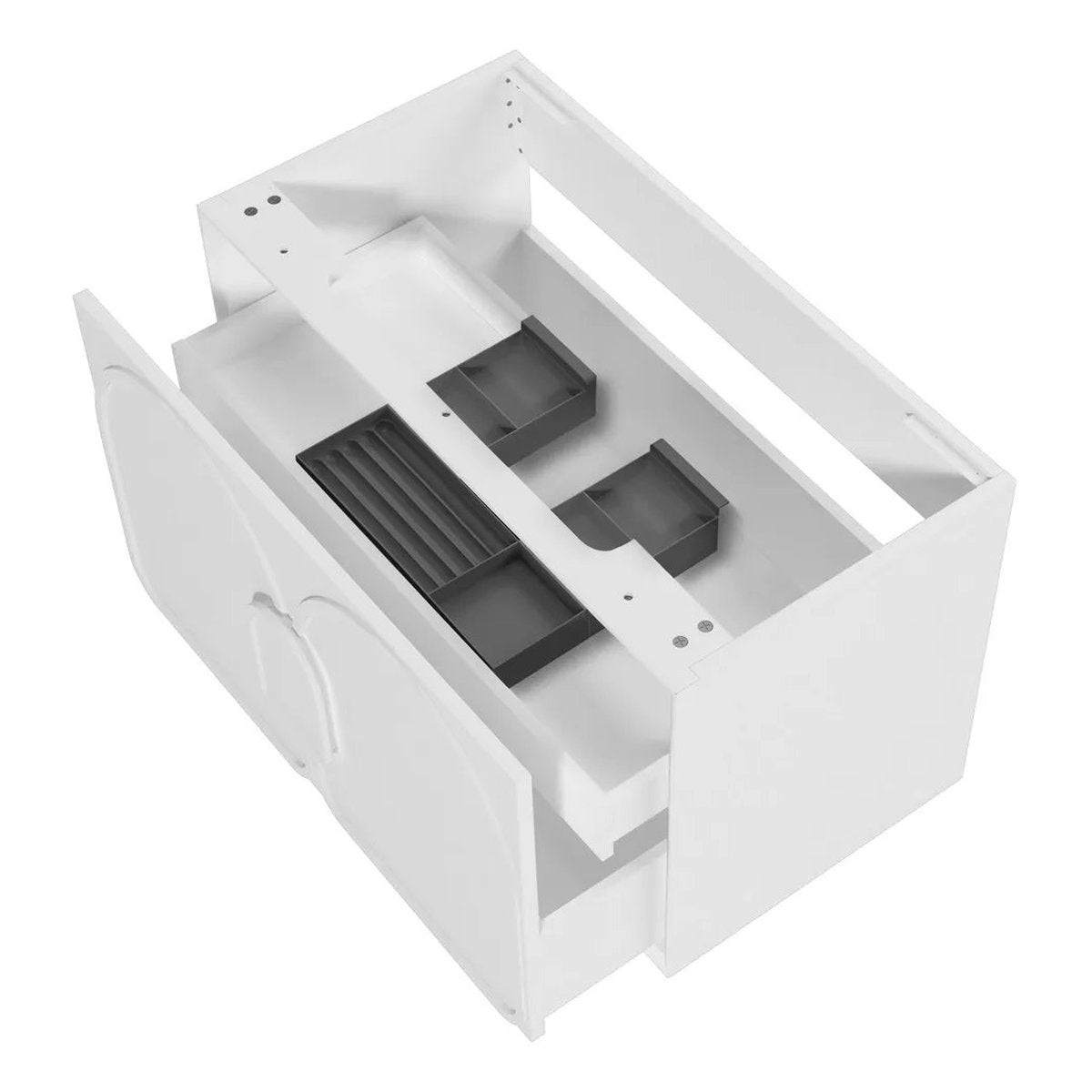 Laguna Mark II Matte White 900X460 Wall Hung Vanity