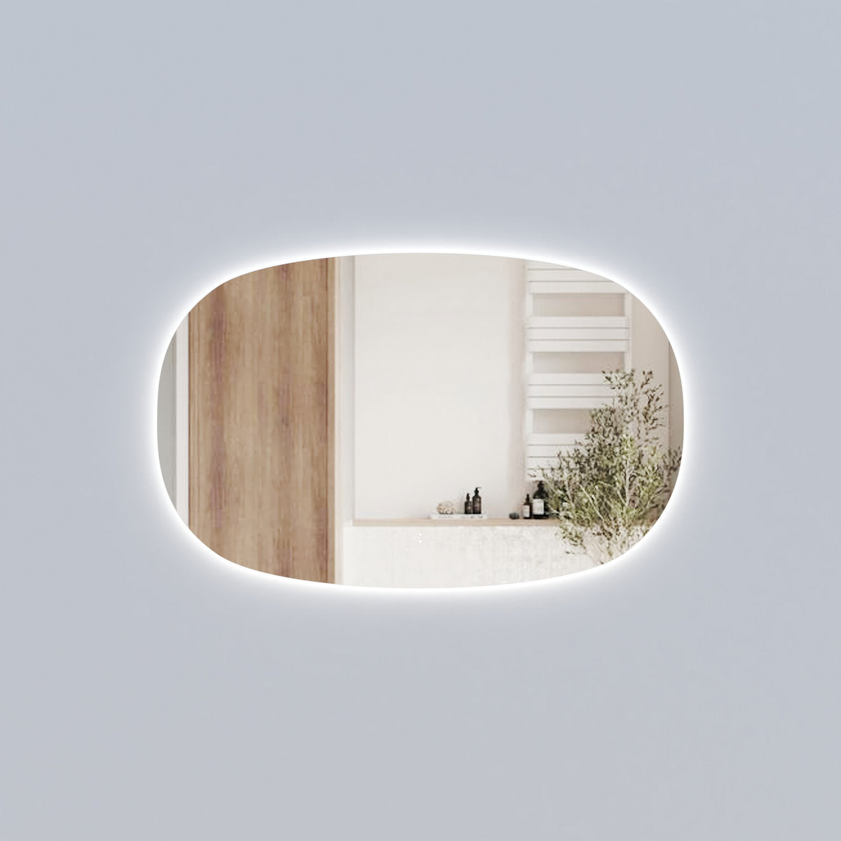 Aulic Valmont Horizontal 1100x700x30mm LED Mirror- Frameless