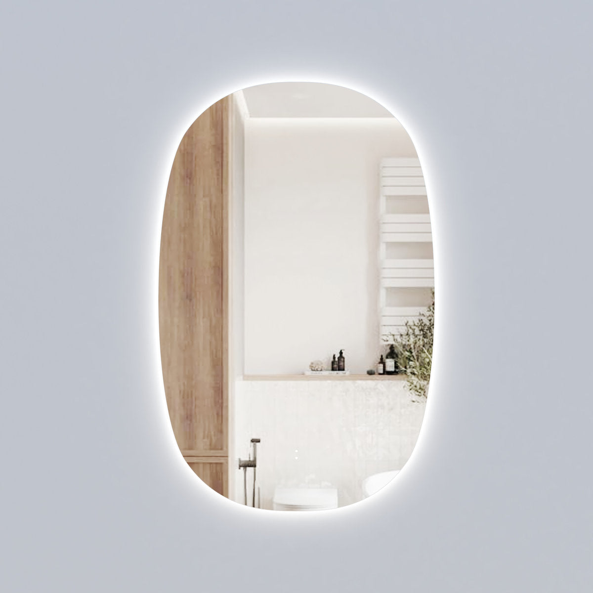 Aulic Valmont Vertical 580*900*30mm LED Mirror- Frameless