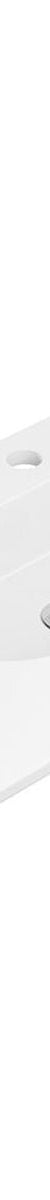 Fienza Lola Matte Full Depth Curved Ceramic Basin Top 1200mm, 3 Tapholes