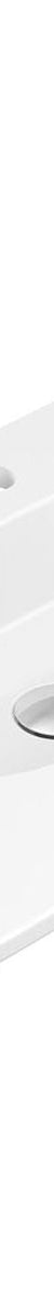 Fienza Lola Gloss Full Depth Curved Ceramic Basin Top 750mm, 3 Tapholes