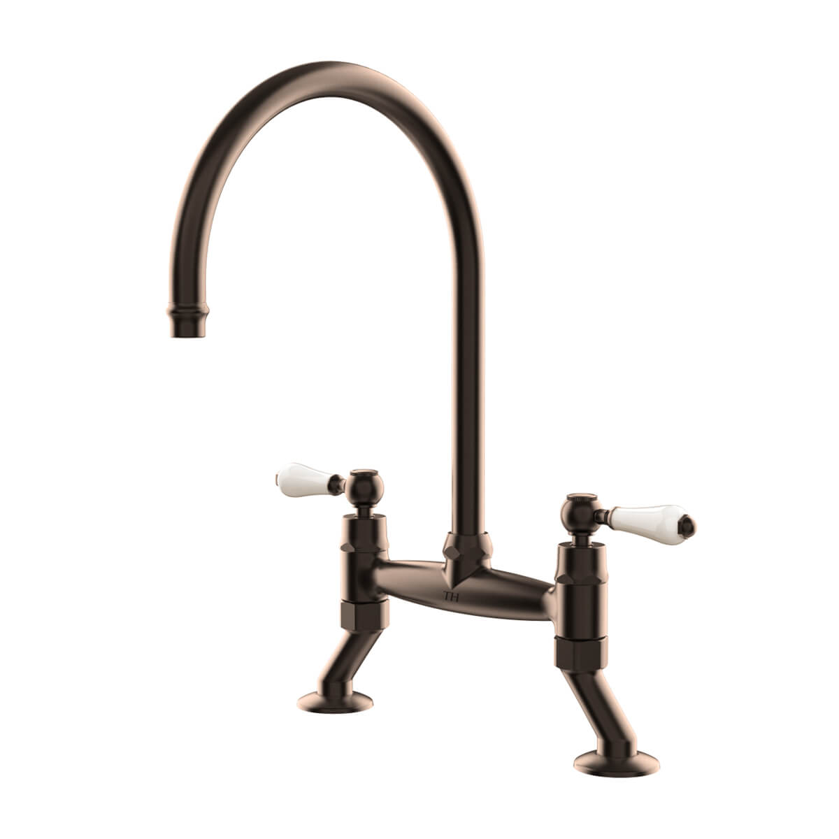 Ludlow Bridge Mixer Tap - English Bronze