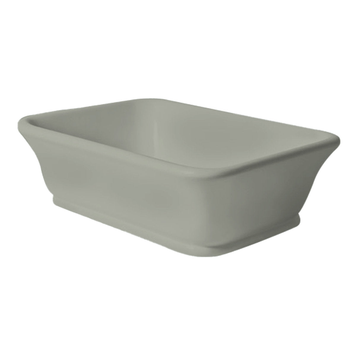 Kirkham 53X68 Titancast Basin - Industrial Grey