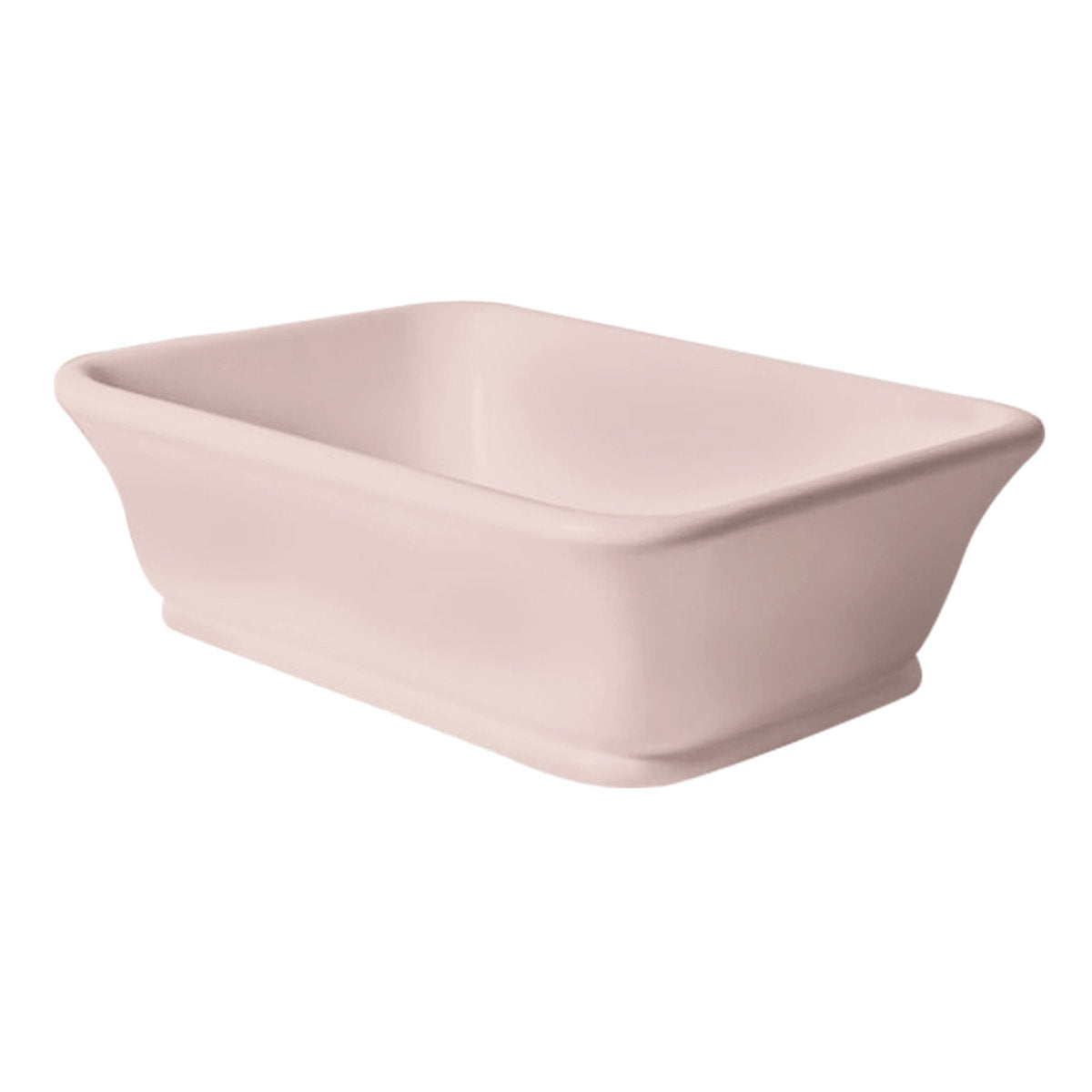 Kirkham 53X68 Titancast Basin - Misty Rose