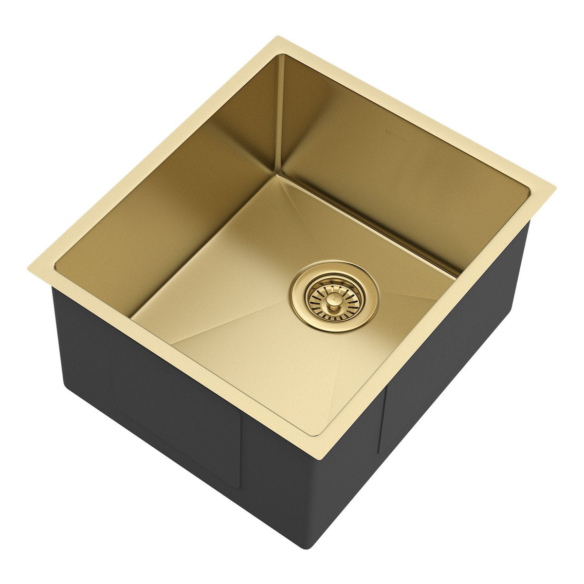 Otti Axon Sink 39S 390x450x220 Brushed Gold