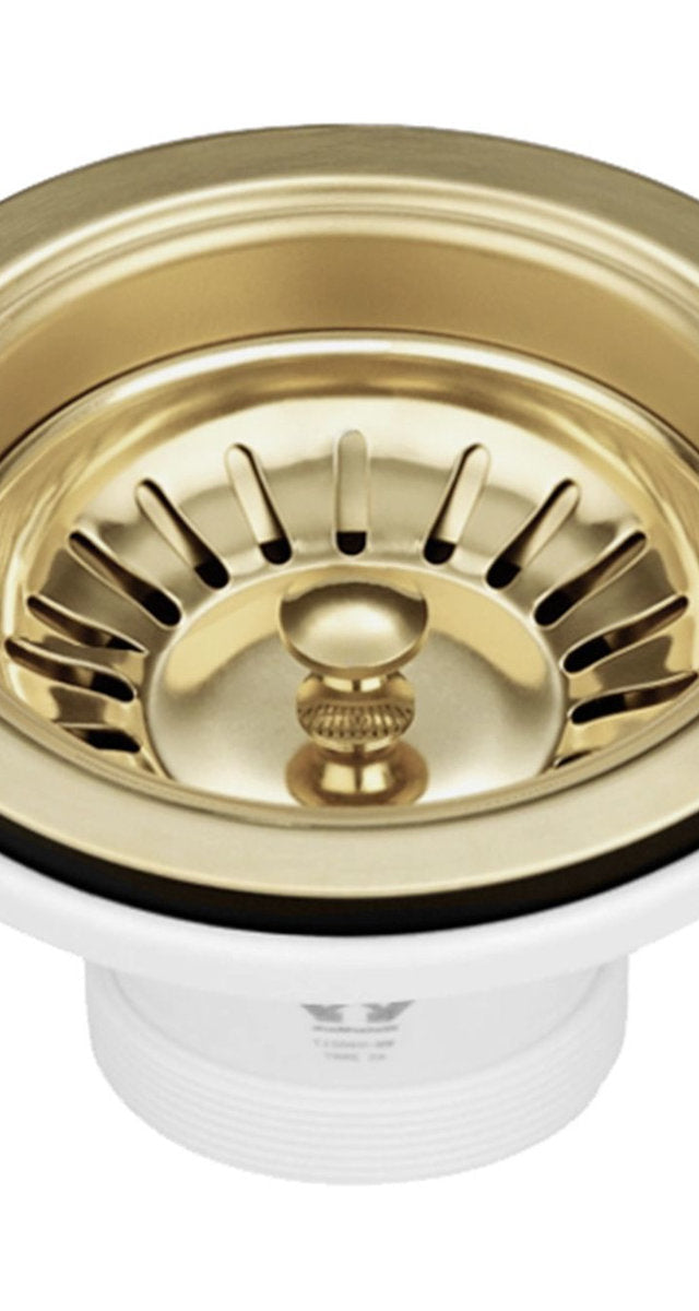 Otti Axon Sink 39S 390x450x220 Brushed Gold