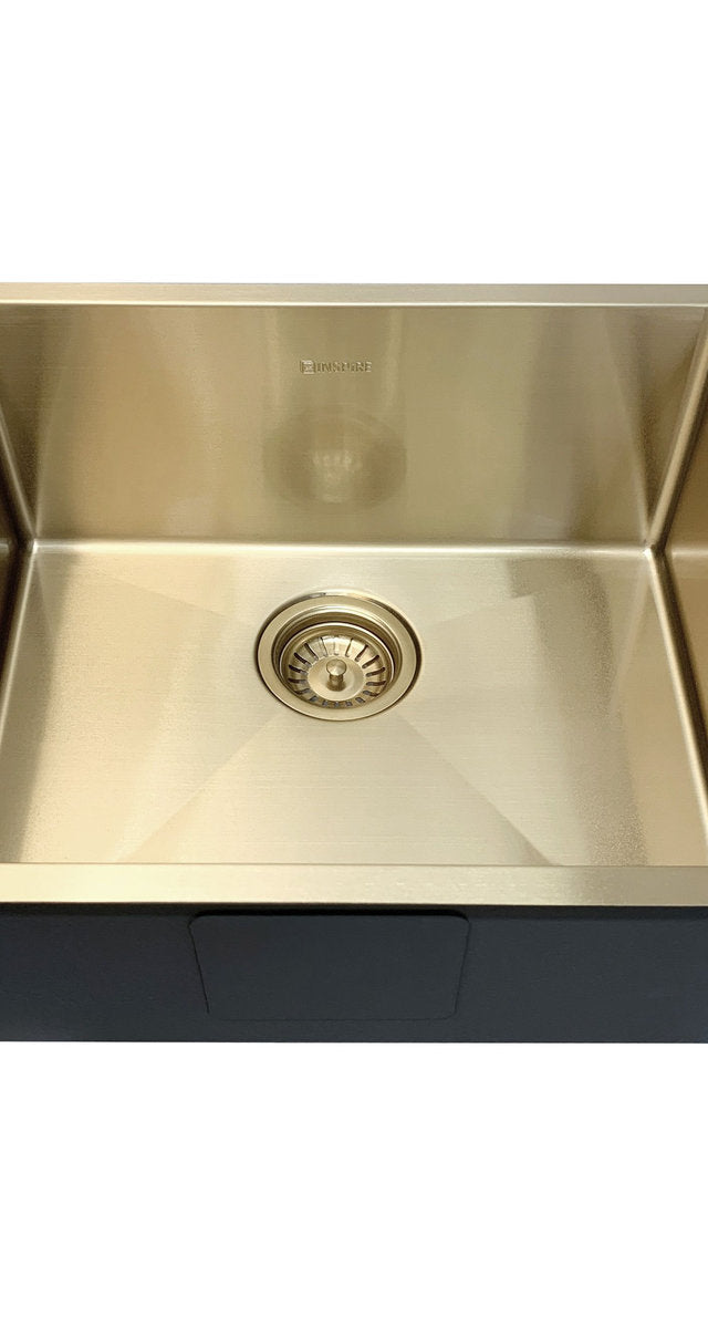 Otti Axon Sink 52S 520x440x220 Brushed Gold