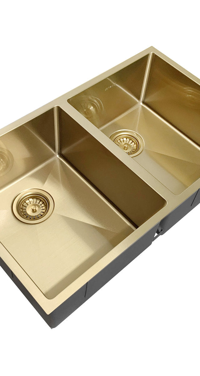 Otti Arte Sink 76D 760x450x220 Brushed Gold