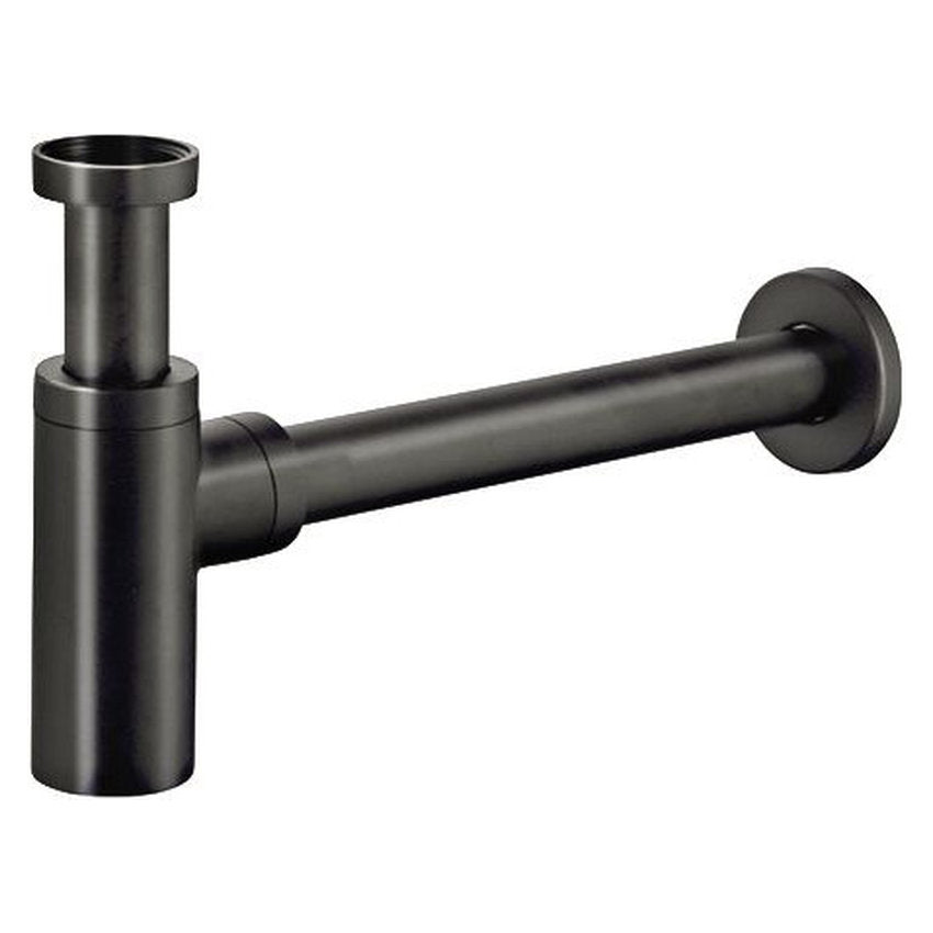 Otti Bottle Trap Round Gun Metal 32/40mm Waste, 40mm Connection