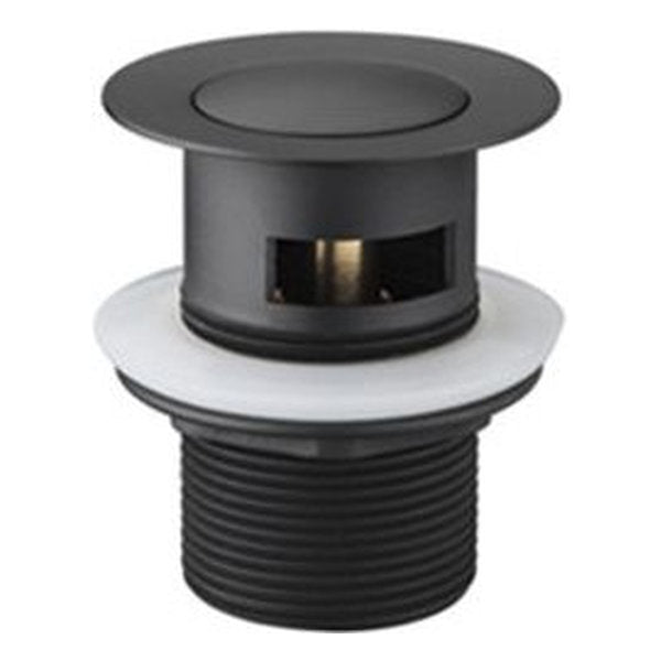 Otti Basin 32mm Black Pop Up Waste with Overflow
