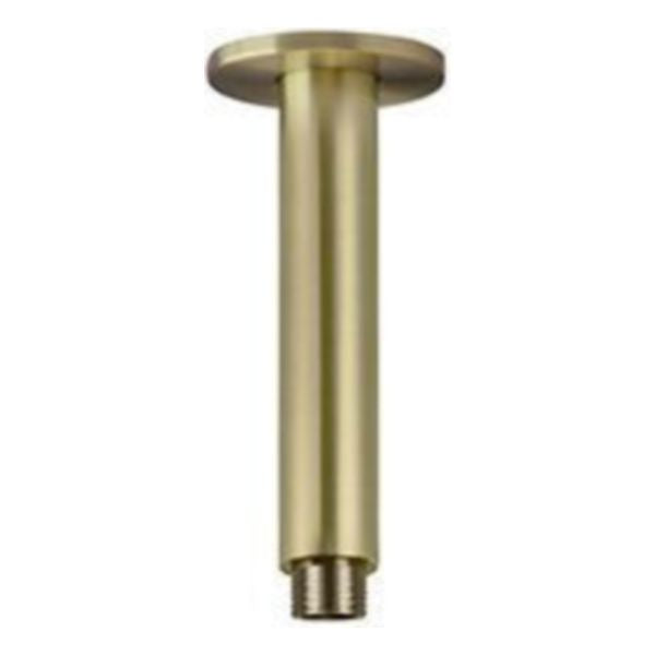 Meir Round Ceiling Shower Arm 150mm, Tiger Bronze