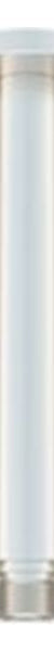 Meir Round Ceiling Shower Arm 150mm, Brushed Nickel