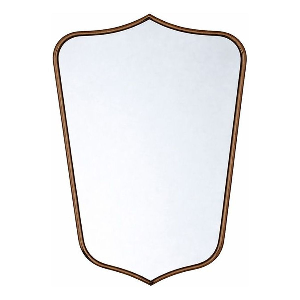 Turner Hastings Mayer Shield Mirror 80x50 - English Bronze