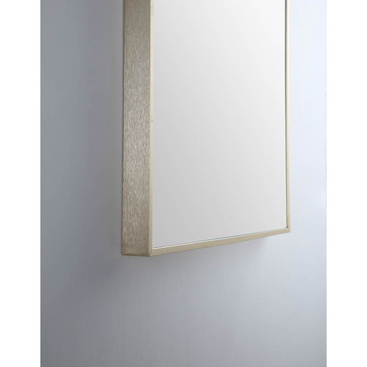 Modern Arch 500 Mirror - Baltic Brass
