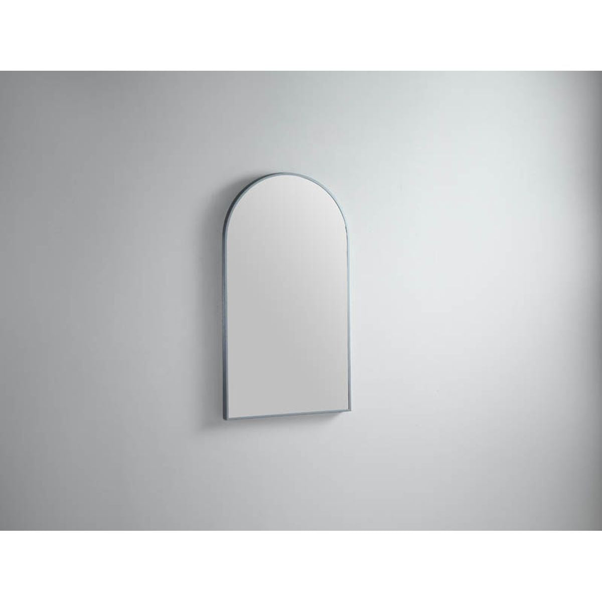 Modern Arch 500 Mirror - Brits Nickel