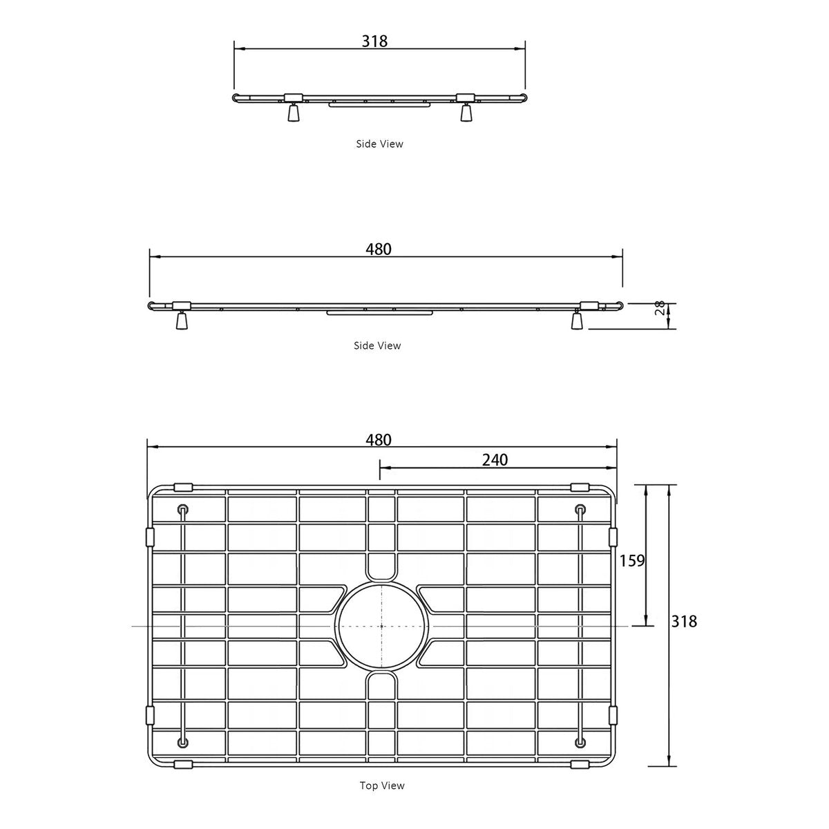 Otti Stainless Steel Protective Grid for MC60455