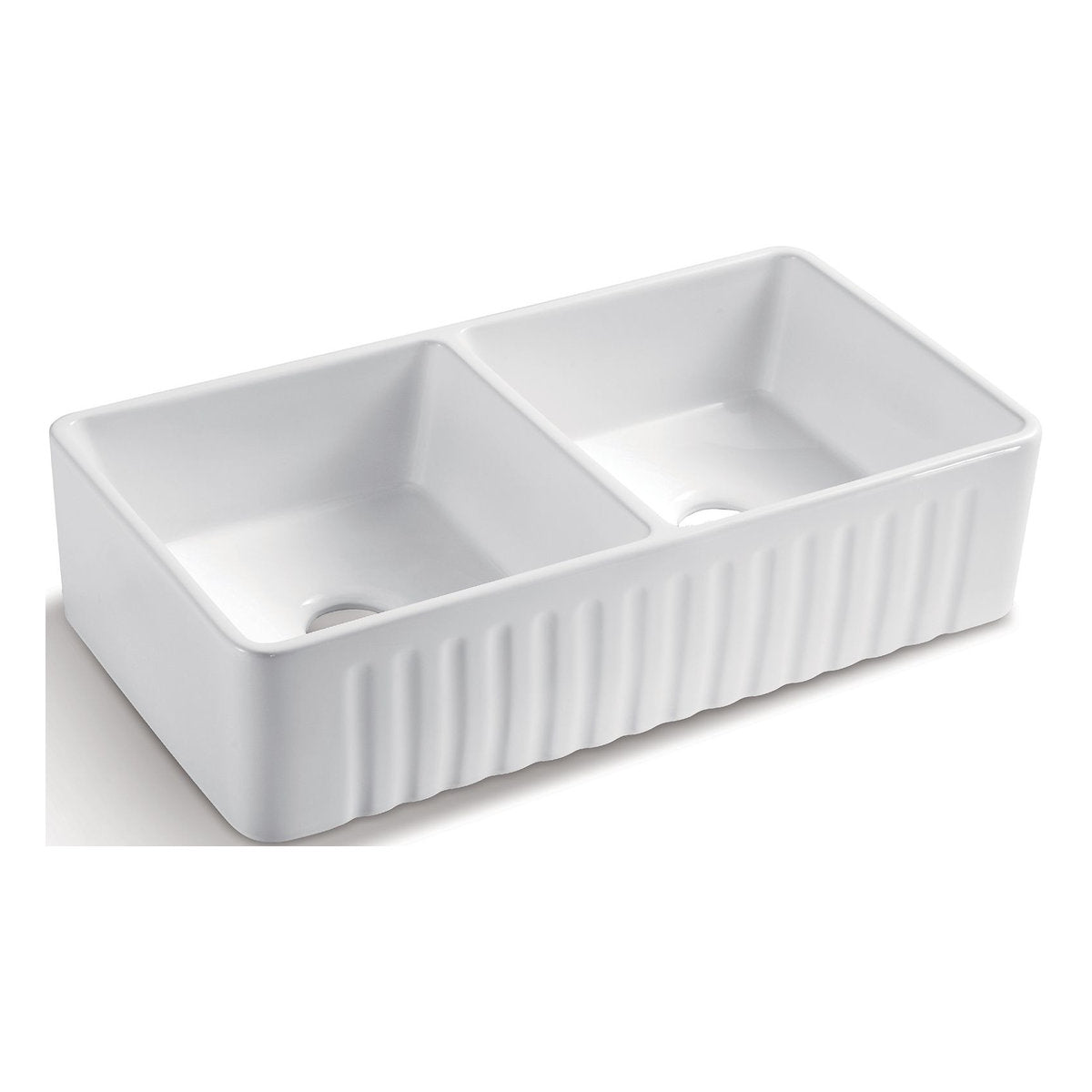 Otti Boston 853x461x255 Butler Sink Double Bowl