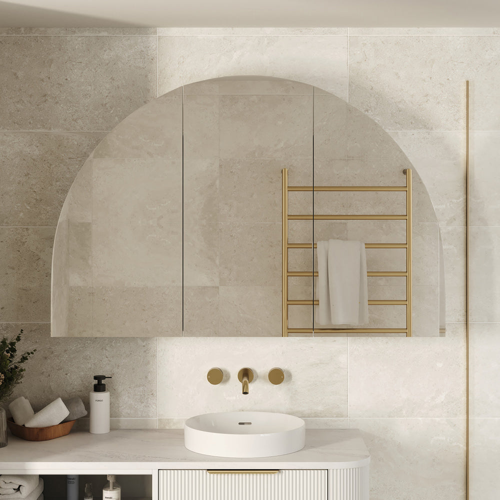 Fienza Marlowe Arch Mirror Cabinet, 1200 x 800mm