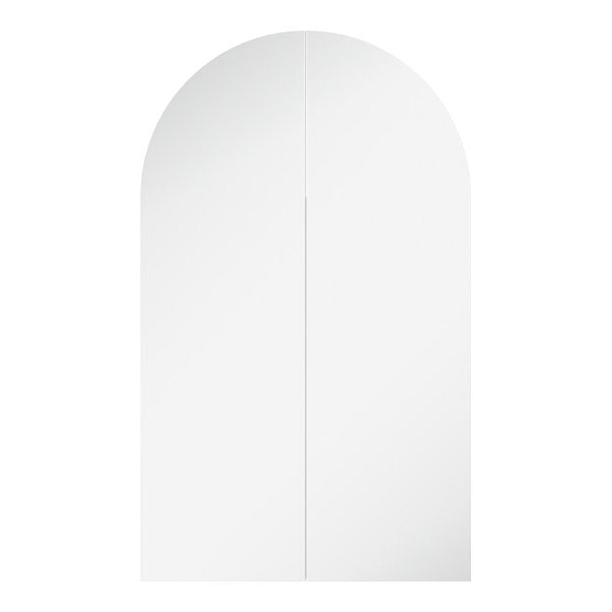 Fienza Marlowe Arch Mirror Cabinet, Two Doors, 600 x 1000mm