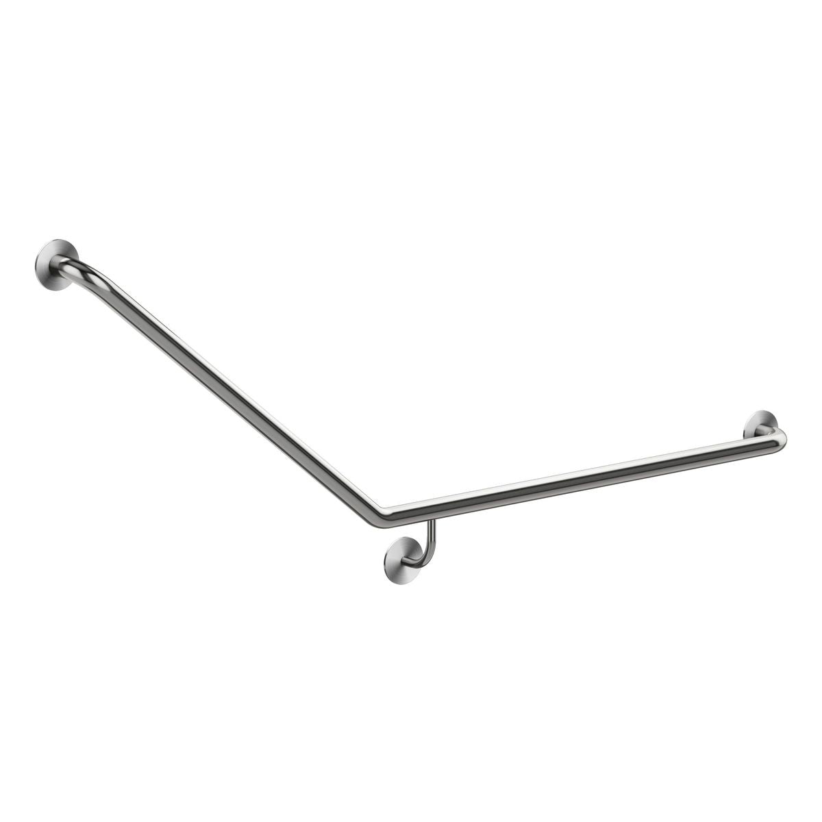 Meir Care Range 40 Degree Right Side Grab Rail, Brushed Nickel