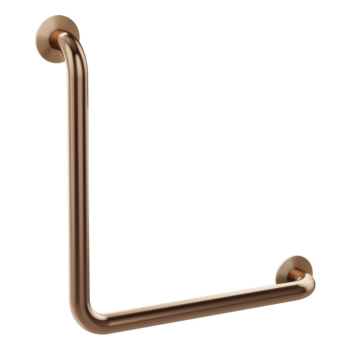 Meir Care Range 90 Degree Grab Rail 450Mm, Lustre Bronze