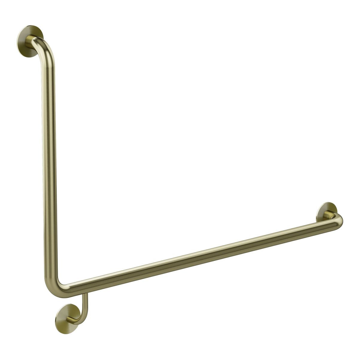 Meir Care Range 90 Degree Right Side Grab Rail 600Mm, Tiger Bronze