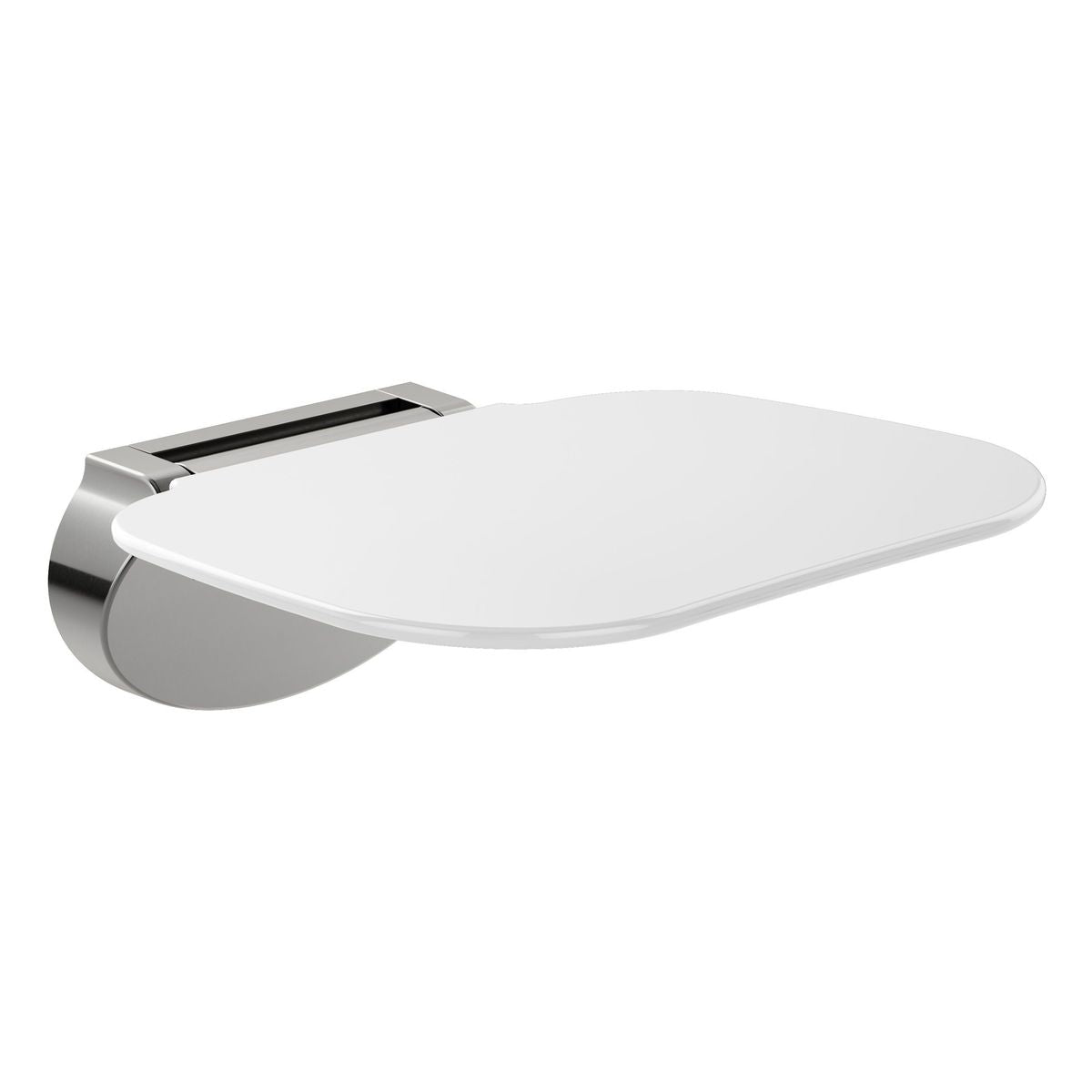 Meir Care Range Shower Seat, Brushed Nickel