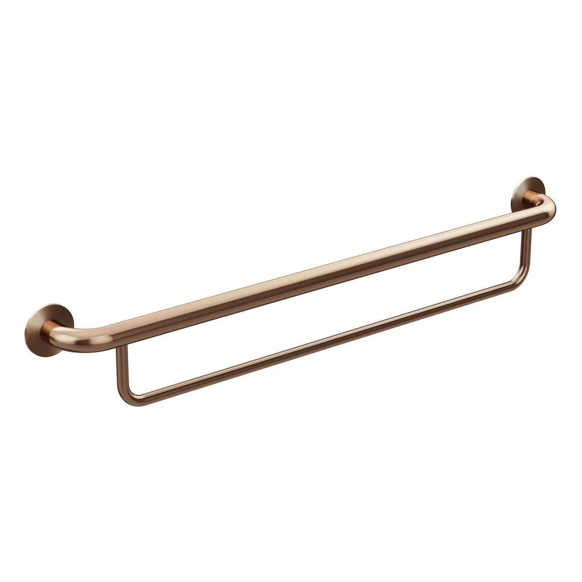 Meir Care Range Bath Towel Rail, Lustre Bronze