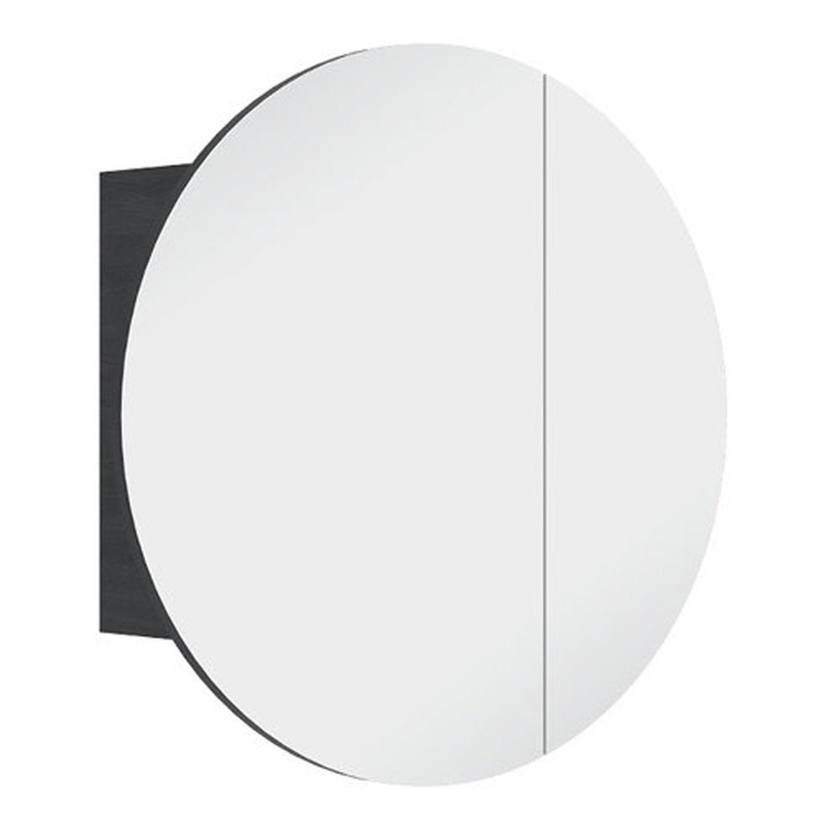 Fienza Marlowe Round Mirror Cabinet, 600 x 600mm