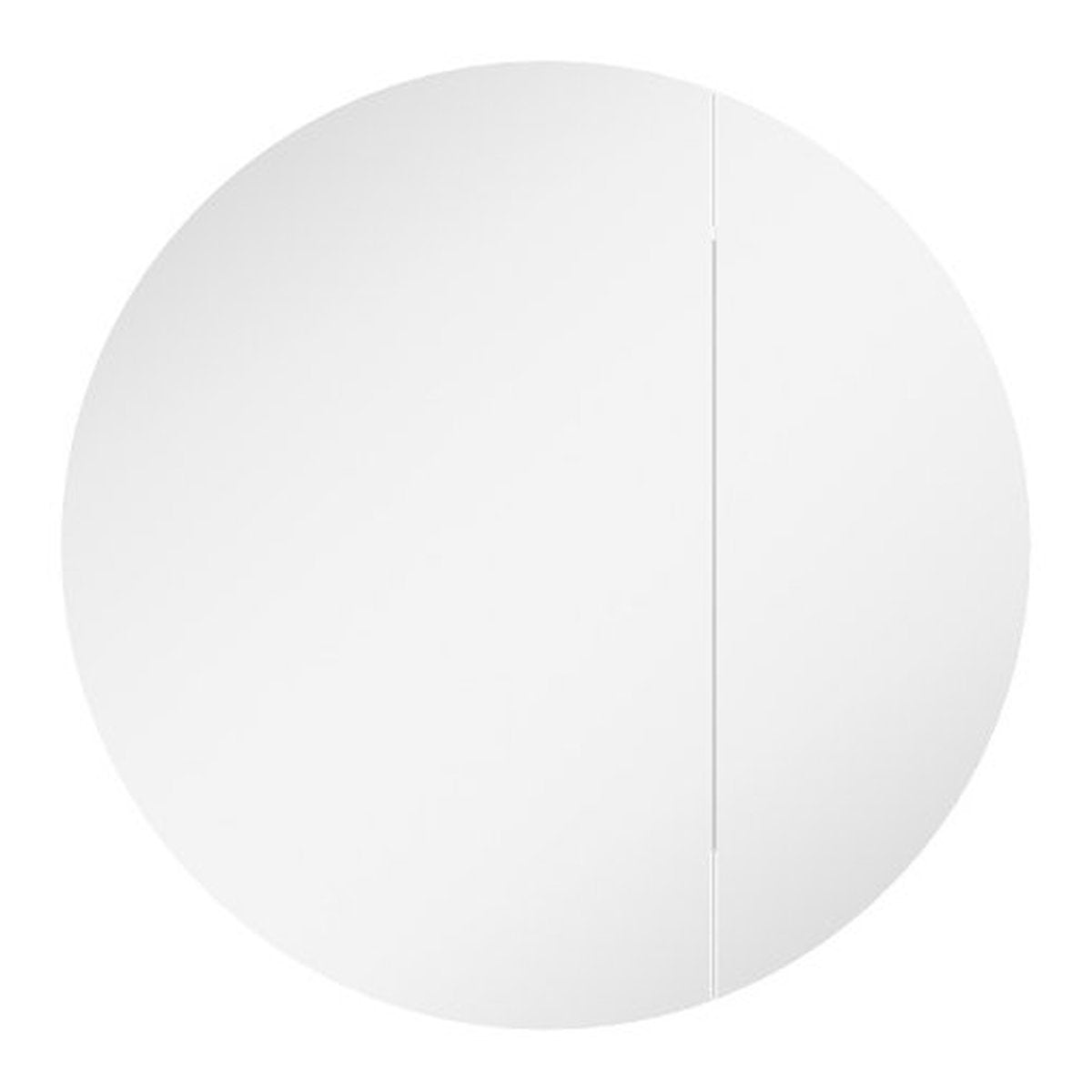 Fienza Marlowe Round Mirror Cabinet, 800 x 800mm