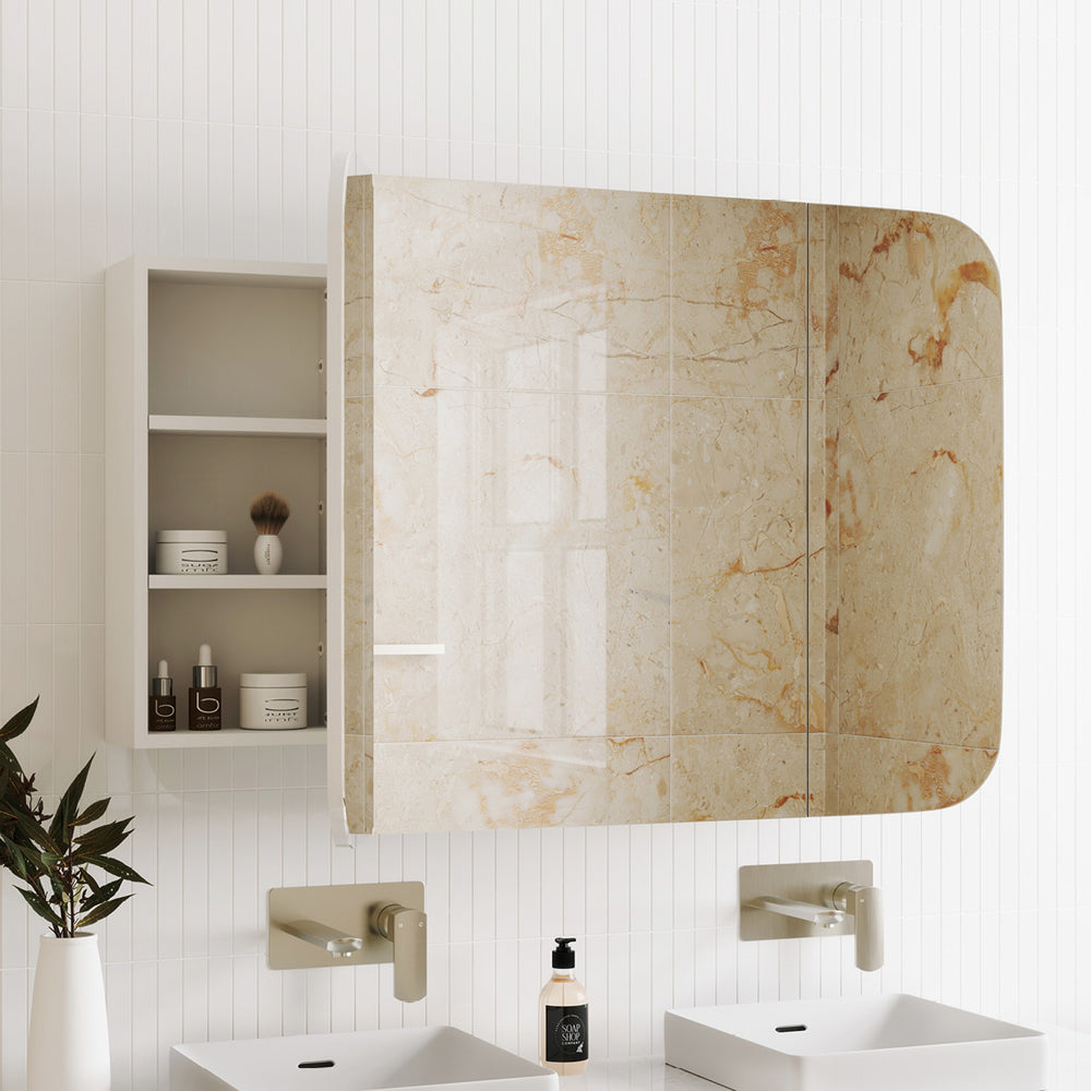 Fienza Marlowe Soft Square Mirror Cabinet, 1200 x 800mm