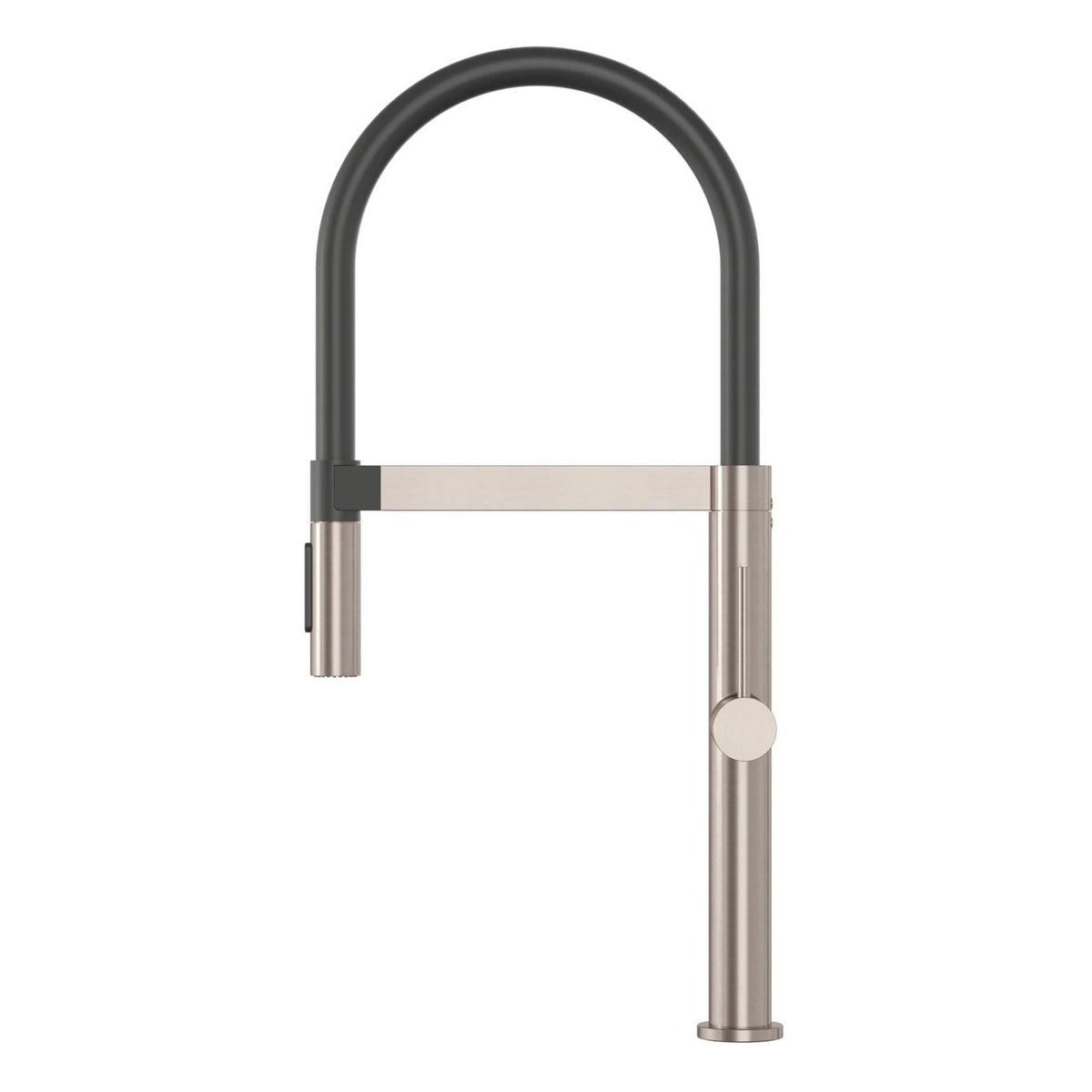 Meir Pull Down Kitchen Mixer With Magnetic Dock, Champagne