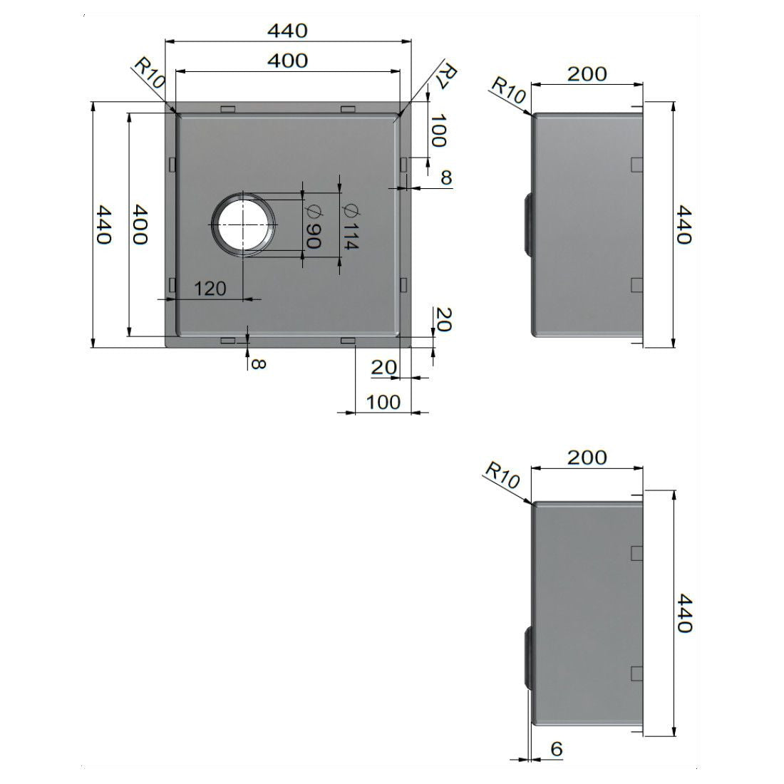 Outdoor Sink - SS316
