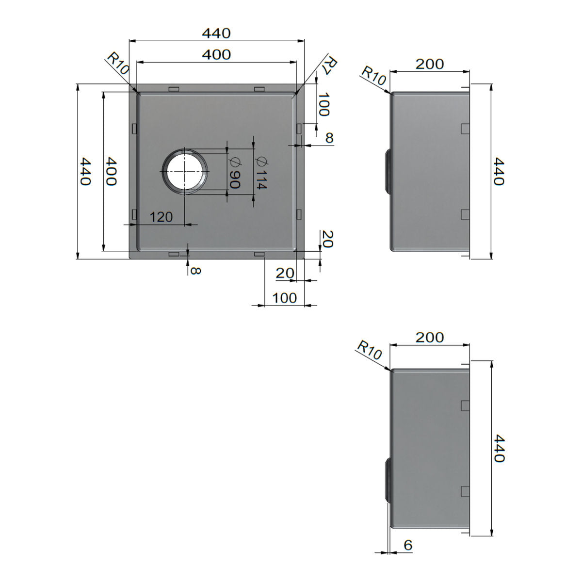 Outdoor Sink - SS316