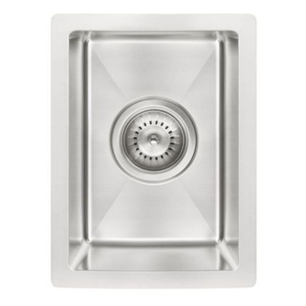 Meir Bar Sink Single Bowl 382 x 272, Brushed Nickel