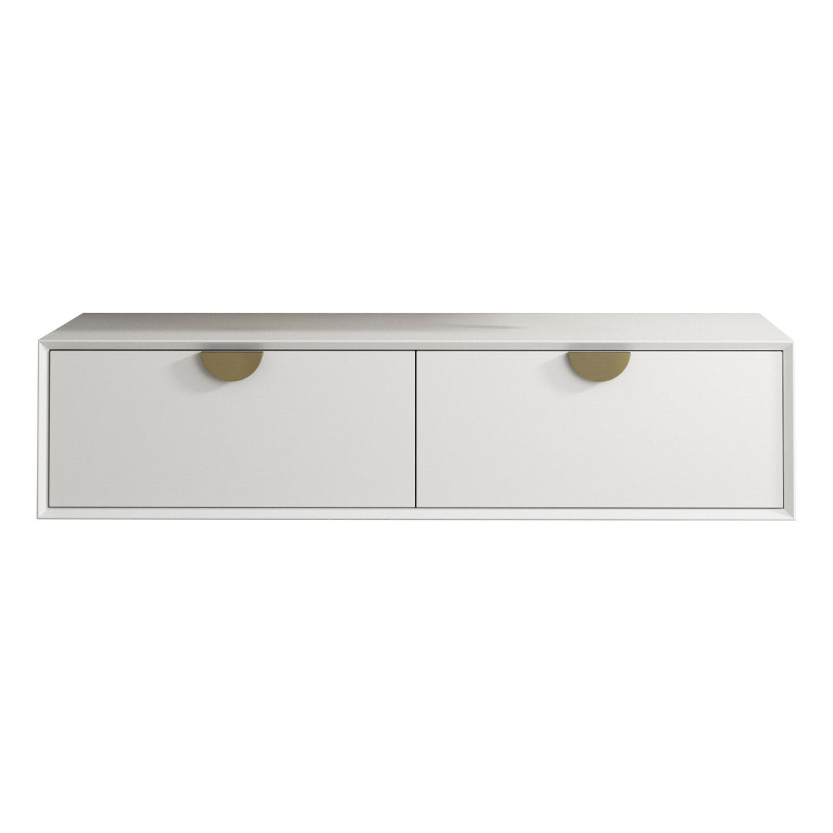 Otti Moonlight 1200mm White Wall Hung Cabinet