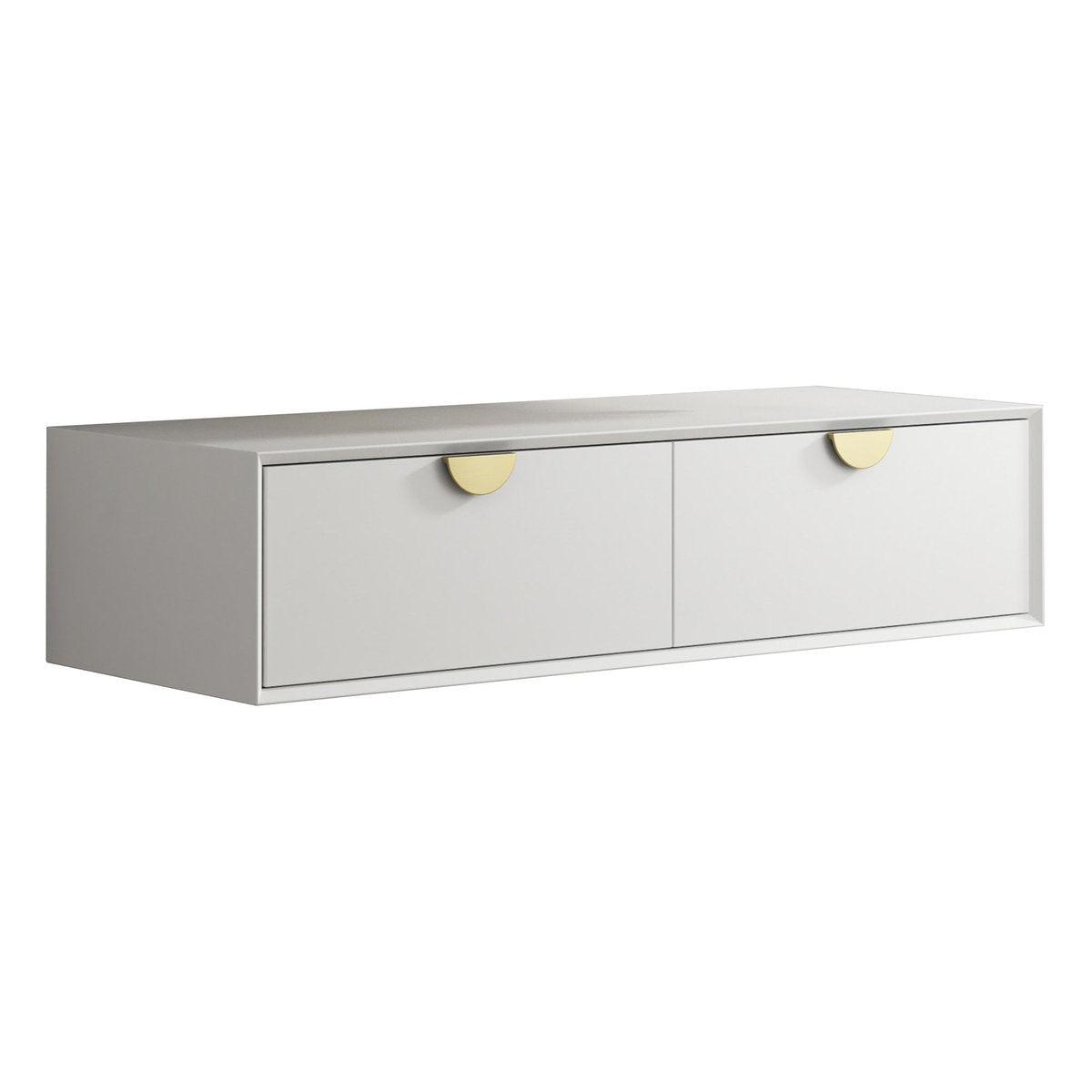 Otti Moonlight 1200mm White Wall Hung Cabinet