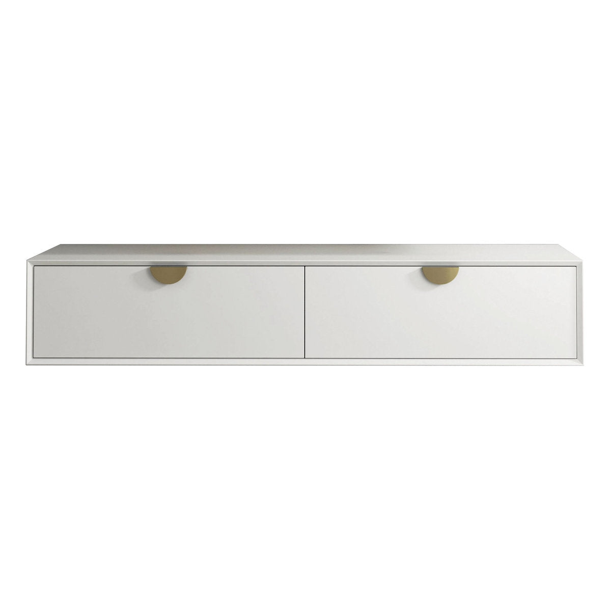 Otti Moonlight 1500mm White Wall Hung Cabinet